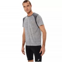 Asics Road SS Top Maglietta Grigia  Offerta + Economico