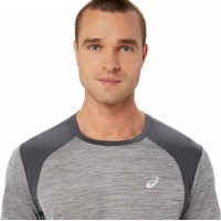 Asics Road SS Top Maglietta Grigia  Offerta + Economico
