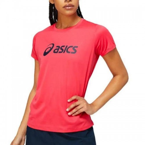Asics Silver Top Pink Women''s T-Shirt Asics Silver Top Pink Women''s T-Shirt