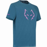 Camiseta Babolat Juan Lebron Algodão Azul da Legião