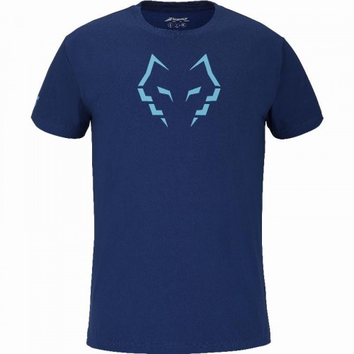 Babolat Juan Lebron Dark Blue Cotton T-Shirt Babolat Juan Lebron Dark Blue Cotton T-Shirt