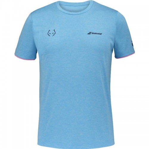 Babolat Juan Lebron Blue Pink T-Shirt Babolat Juan Lebron Blue Pink T-Shirt