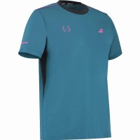 Camiseta Babolat Juan Lebron Crew Neck Tee Azul