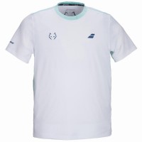 Camiseta Babolat Juan Lebron Crew Neck Tee Blanco
