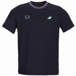 Camiseta Babolat Juan Lebron Crew Neck Tee Negro