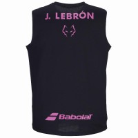 T-shirt noir Babolat Juan Lebron