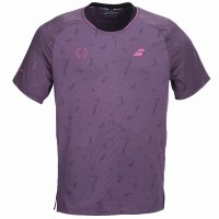 Camiseta Babolat Juan Lebron Replica Ciruela