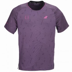 Camiseta Babolat Juan Lebron Replica Ciruela