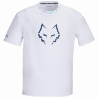 Babolat Juan Lebron T-shirt larga di cotone bianco
