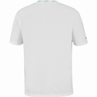 Babolat Juan Lebron T-shirt larga di cotone bianco