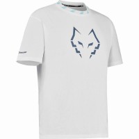 Babolat Juan Lebron T-shirt larga di cotone bianco