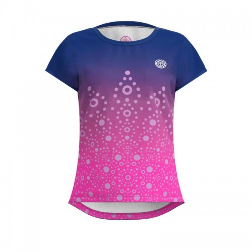 Camiseta Bidi Badu Colortwist Rosa Azul Oscuro Mujer Camiseta Bidi Badu Colortwist Rosa Azul Oscuro Mujer