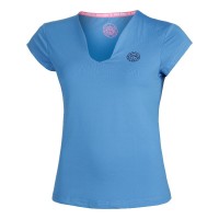 Bidi Badu Colortwist V-Neck Blue Women''s T-Shirt