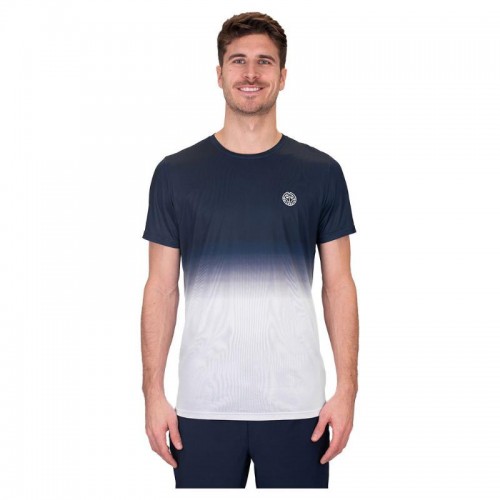 T-shirt Bidi Badu Crew Gradiant Dark Blue White