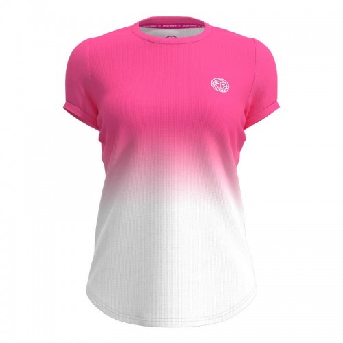 Camiseta Bidi Badu Crew Gradiant Tee Rosa Blanco Mujer Camiseta Bidi Badu Crew Gradiant Tee Rosa Blanco Mujer