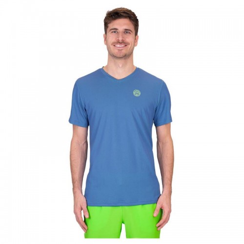 Camiseta Bidi Badu Crew Inside Out Azul Verde Neon Camiseta Bidi Badu Crew Inside Out Azul Verde Neon