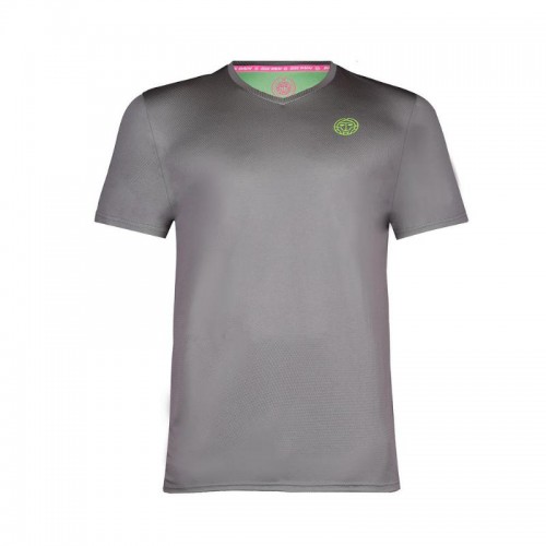 Camiseta Bidi Badu Evin Gris Verde Neon Junior Camiseta Bidi Badu Evin Gris Verde Neon Junior