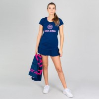 Bidi Badu Dark Blue Heba T-Shirt  PADELPOINT Bidi Badu Dark Blue Heba T-Shirt
