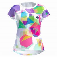 Bidi Badu Kaleido Capsleeve Bianco Mix Junior Maglietta  Offerta + Economico