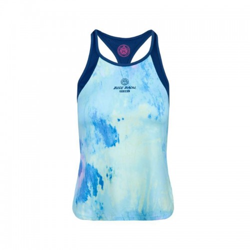 Bidi Badu Padel Aluna Aqua Dark Blue T-shirt Bidi Badu Padel Aluna Aqua Dark Blue T-shirt