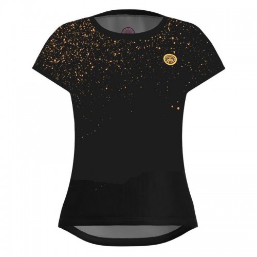 Bidi Badu Paris Capsleeve Black Gold Women''s T-Shirt Bidi Badu Paris Capsleeve Black Gold Women''s T-Shirt