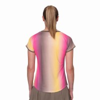 Camiseta Bidi Badu Spectrum Capsleeve Marron Amarillo Mujer  Offer + Cheap