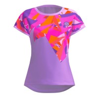 Bidi Badu Spike Capsleeve Viola Rosa Maglietta da Donna  Offerta + Economico