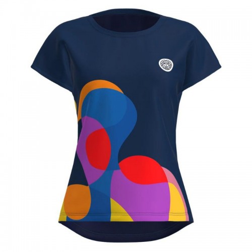 Bidi Badu Twiggy Capsleeve Dark Blue Mix Women''s T-Shirt Bidi Badu Twiggy Capsleeve Dark Blue Mix Women''s T-Shirt