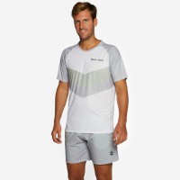 Camiseta Black Crown Arizona Blanco Lima  PADELPOINT Camiseta Black Crown Arizona Blanco Lima