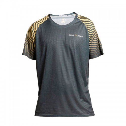 Camiseta Black Crown Oulu Gris Amarillo Camiseta Black Crown Oulu Gris Amarillo