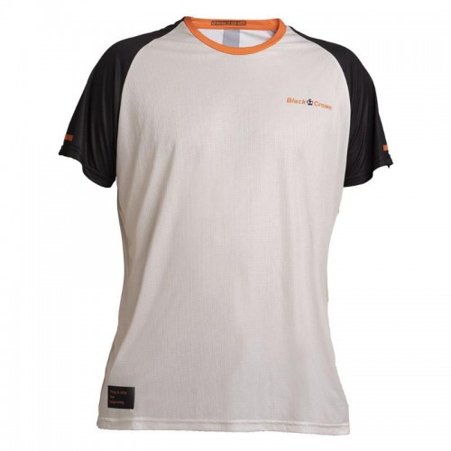 Camiseta Black Crown Rodas Naranja Crema Camiseta Black Crown Rodas Naranja Crema