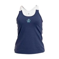 Black Crown Tallinn Blue White T-Shirt  PADELPOINT Black Crown Tallinn Blue White T-Shirt