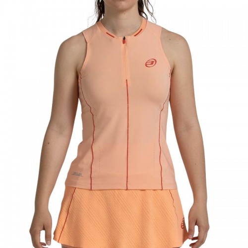 Camiseta Bullpadel Aldaia Naranja Pastel