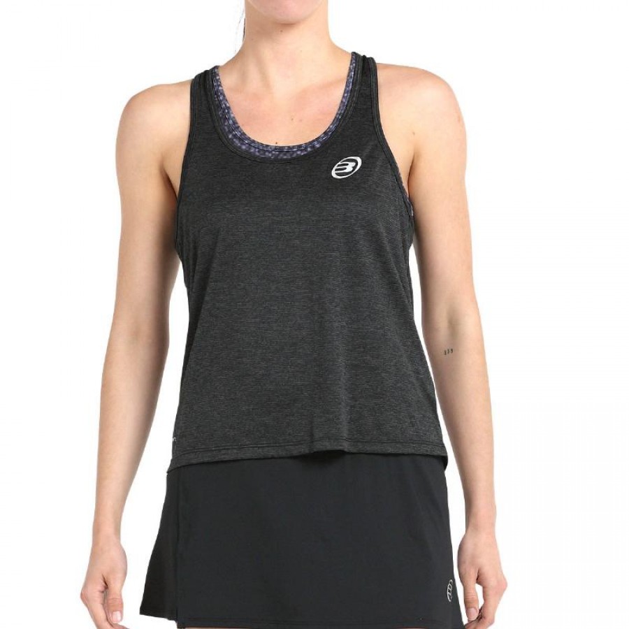 Maglietta Bullpadel Basan Vigore nera  Offerta + Economico