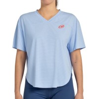 Blusa Azul Celeste Belvis de Bullpadel Bea Gonzalez