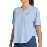 Blusa Azul Celeste Belvis de Bullpadel Bea Gonzalez