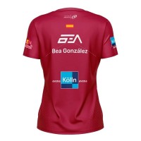 Bullpadel Bea Gonzalez Premier Padel Ethical Cherry T-Shirt  PADELPOINT Bullpadel Bea Gonzalez Premier Padel Ethical Cherry T-Shirt