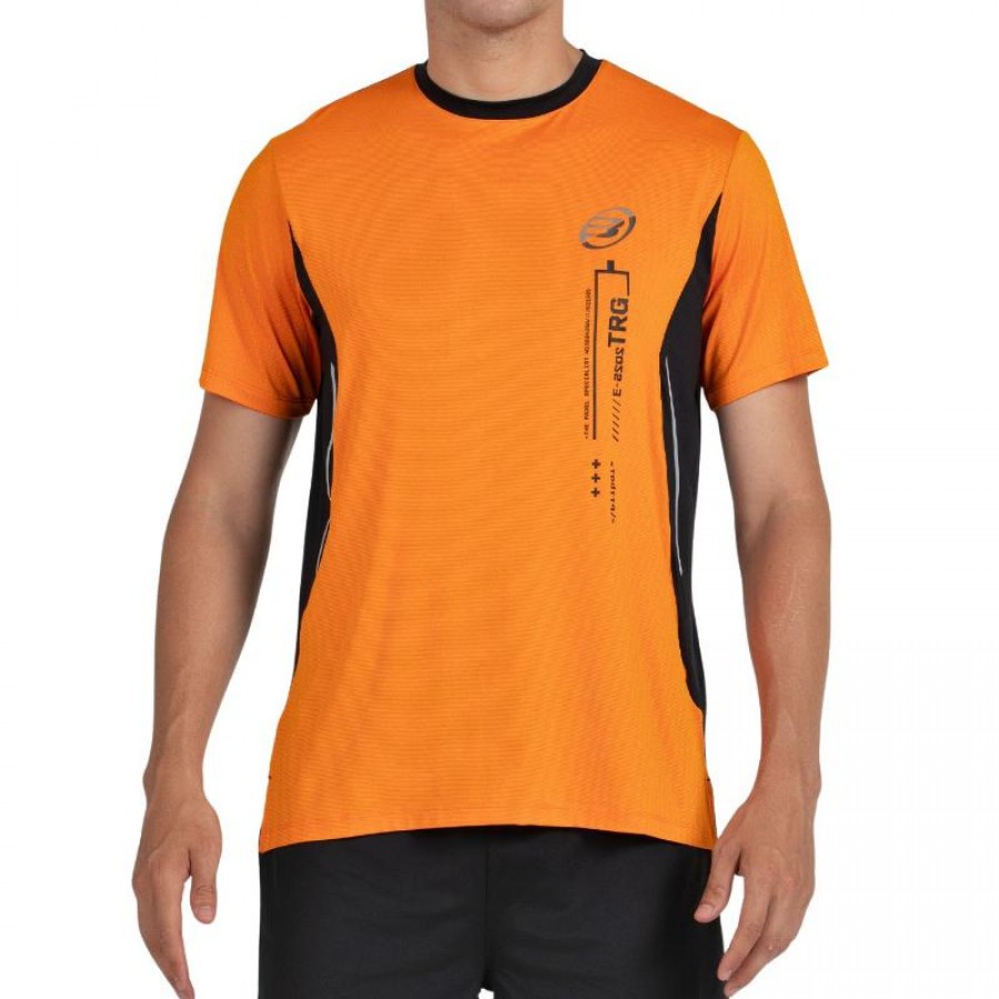 T-shirt bicolore orange Bullpadel Becerre