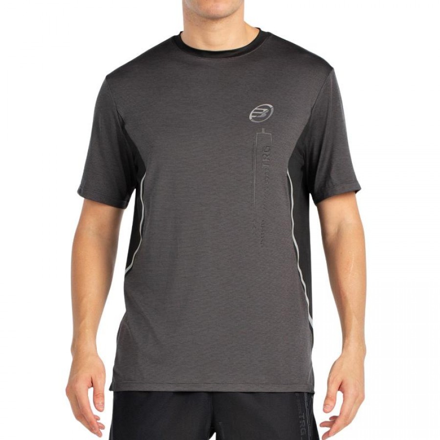 T-shirt noir bicolore Bullpadel Becerre