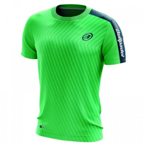 Camiseta Bullpadel Bocho Verde Fluor Camiseta Bullpadel Bocho Verde Fluor