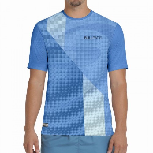 Camiseta Bullpadel Brumo Azul Atomico Camiseta Bullpadel Brumo Azul Atomico