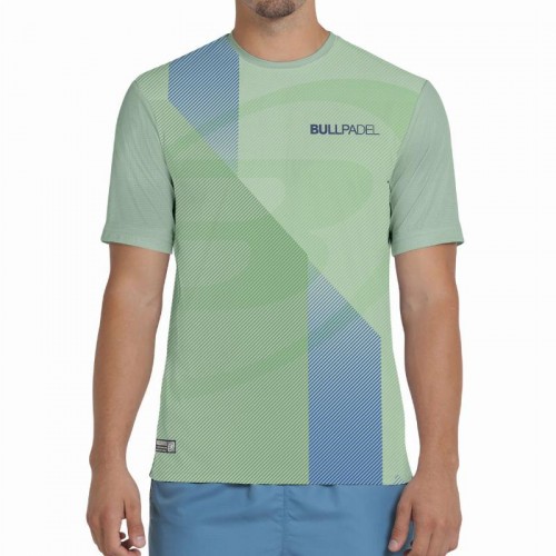 Camiseta Bullpadel Brumo Verde Manzana Camiseta Bullpadel Brumo Verde Manzana