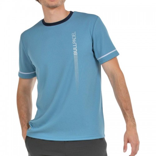 Camiseta Bullpadel Camari Azul Sombra Camiseta Bullpadel Camari Azul Sombra