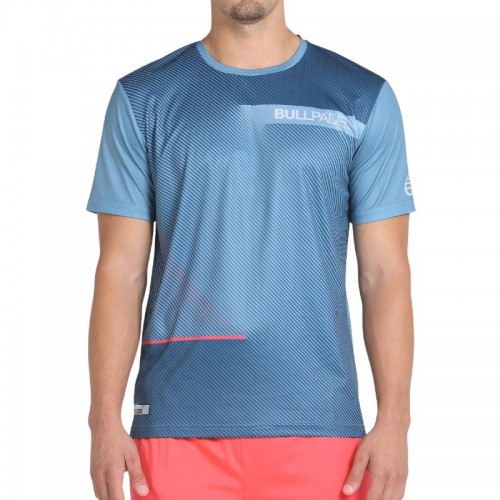 Camiseta Bullpadel Carino Azul Sombra Camiseta Bullpadel Carino Azul Sombra