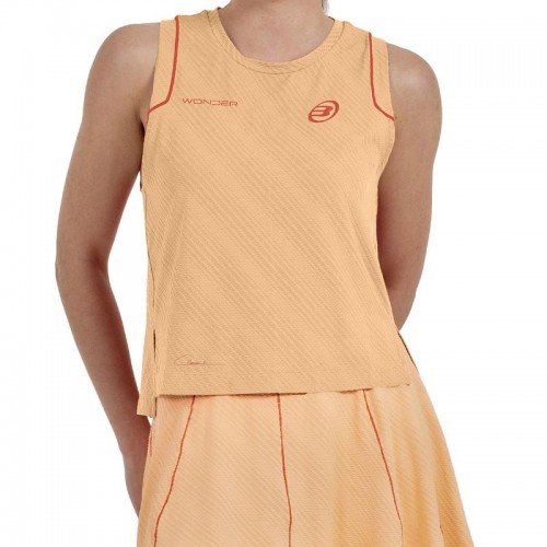 Bullpadel Claudia Fernandez 26V Pastel Orange T-Shirt