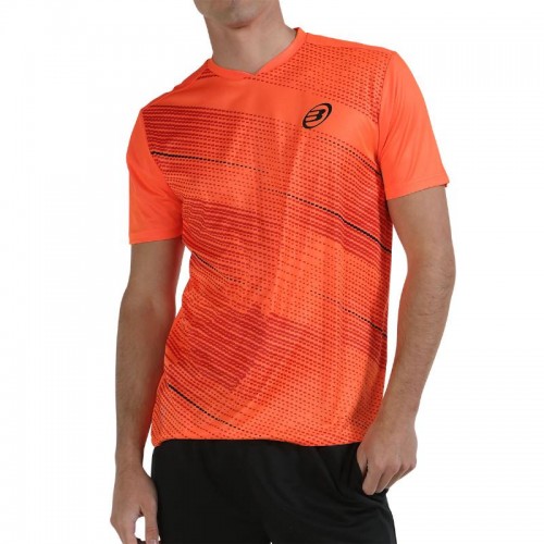 Camiseta Bullpadel Cojas Coral Fluor Camiseta Bullpadel Cojas Coral Fluor