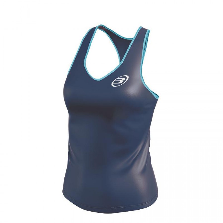 T-shirt azul marinho bullpadel Delga