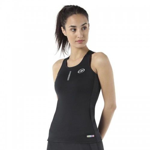 Black Bullpadel Elgante Black T-Shirt Black Bullpadel Elgante Black T-Shirt