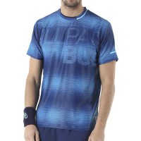 T-shirt da tinta azul de John de bullpadel