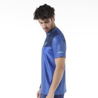 T-shirt da tinta azul de John de bullpadel